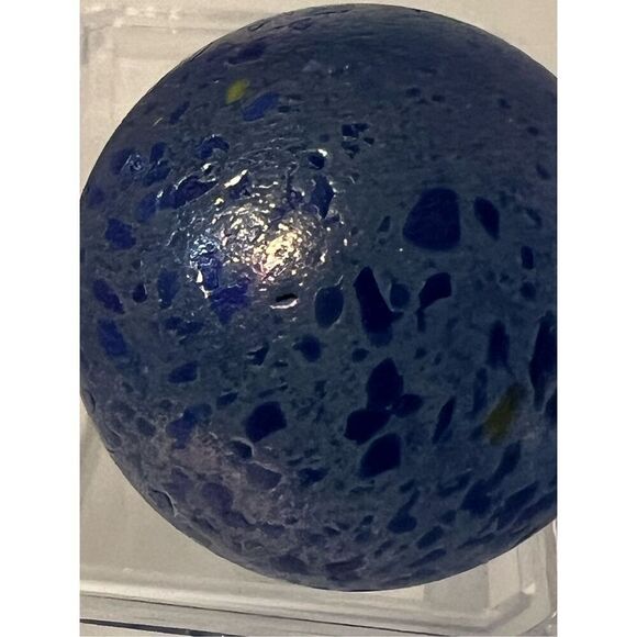 Lot of Three David Salazar marbles blue tones - Picture 9 of 10